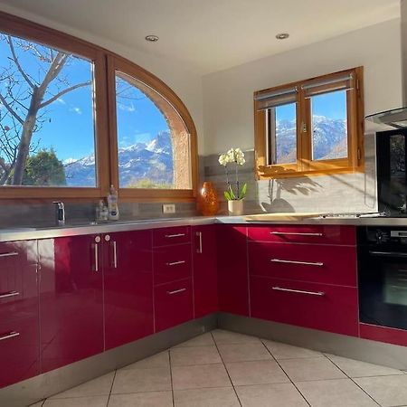 Bel Appartement Modernise Avec Terrasse. Villar-Saint-Pancrace Luaran gambar